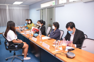 วจก. จัดสัมภาษณ์ นศ. เพื่อรับรางวัลพระราชทาน ระดับอุดมศึกษา ประจำปีการศึกษา 2565
