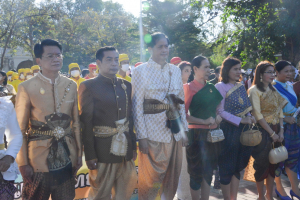 มรท. ร่วมรณรงค์แต่งไทยงานแผ่นดินสมเด็จพระนารายณ์มหาราช ประจำปี 2566