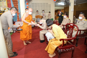 มรท. ร่วมพิธีลาสิกขาโครงการบรรพชาอุปสมบท 99 รูป ถวายพระพรชัยมงคลแด่ สมเด็จพระเจ้าลูกเธอ เจ้าฟ้าพัชรกิติยาภาฯ