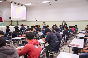 คณะเทคโนโลยีอุตสาหกรรมจัดอบรมเตรียมความพร้อมด้านภาษาอังกฤษให้นักศึกษา