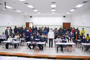 คณะเทคโนโลยีอุตสาหกรรมจัดอบรมเตรียมความพร้อมด้านภาษาอังกฤษให้นักศึกษา
