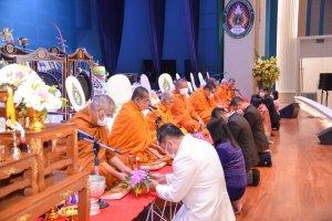 คณะมนุษยศาสตร์ฯ จัดพิธีสวดมนต์เย็น พิธีไหว้ครู ร้อยใจคนดนตรี สืบสานประเพณีไหว้ครู