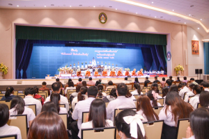 คณะมนุษยศาสตร์ฯ จัดพิธีสวดมนต์เย็น พิธีไหว้ครู ร้อยใจคนดนตรี สืบสานประเพณีไหว้ครู