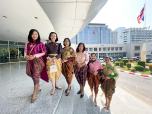 สนอ. ร่วมรณรงค์แต่งไทยงานแผ่นดินสมเด็จพระนารายณ์มหาราช ครั้งที่ 35