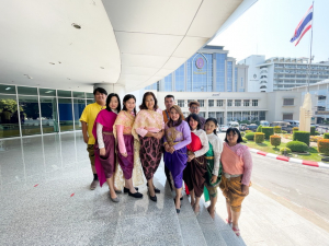 สนอ. ร่วมรณรงค์แต่งไทยงานแผ่นดินสมเด็จพระนารายณ์มหาราช ครั้งที่ 35