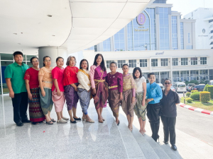 สนอ. ร่วมรณรงค์แต่งไทยงานแผ่นดินสมเด็จพระนารายณ์มหาราช ครั้งที่ 35