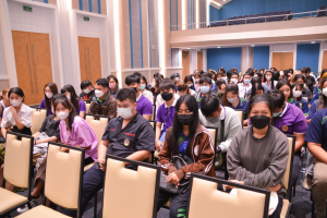 กองพัฒนานักศึกษาจัดบรรยายพัฒนาคุณธรรม จริยธรรมนักศึกษาฯ
