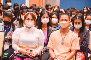 กองพัฒนานักศึกษาจัดบรรยายพัฒนาคุณธรรม จริยธรรมนักศึกษาฯ