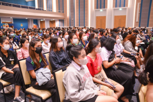 กองพัฒนานักศึกษาจัดบรรยายพัฒนาคุณธรรม จริยธรรมนักศึกษาฯ