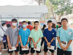 ปชส. และ วจก. ลงพื้นที่ออกบูธแนะแนวการศึกษาและอาชีพโรงเรียนพิบูลวิทยาลัย จ.ลพบุรี พบว่า ร้อยละ 75 ของนักเรียนหญิงที่เข้าร่วมการแนะแนวฯ มีความสนใจในหลักสูตรวิทยาศาสตรบัณฑิต 