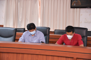 การประชุม คกก.พัฒนากายภาพและสิ่งแวดล้อม มรท. ครั้งที่ 1/66