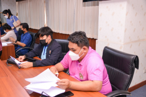 การประชุม คกก.พัฒนากายภาพและสิ่งแวดล้อม มรท. ครั้งที่ 1/66