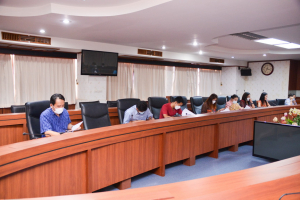 การประชุม คกก.พัฒนากายภาพและสิ่งแวดล้อม มรท. ครั้งที่ 1/66