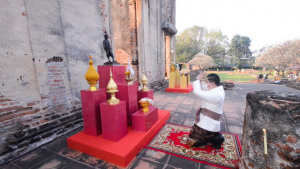 มรท. ร่วมพิธีเปิดงานแผ่นดินสมเด็จพระนารายณ์มหาราช ครั้งที่ 35