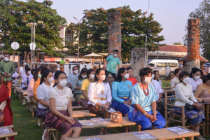 มรท. ร่วมกิจกรรมแต่งไทย ไหว้พระ เสริมบารมี