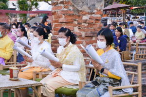 มรท. ร่วมกิจกรรมแต่งไทย ไหว้พระ เสริมบารมี