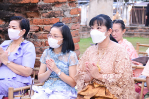 มรท. ร่วมกิจกรรมแต่งไทย ไหว้พระ เสริมบารมี