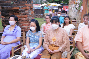 มรท. ร่วมกิจกรรมแต่งไทย ไหว้พระ เสริมบารมี