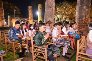 มรท. ร่วมกิจกรรมแต่งไทย ไหว้พระ เสริมบารมี