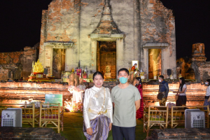 มรท. ร่วมกิจกรรมแต่งไทย ไหว้พระ เสริมบารมี