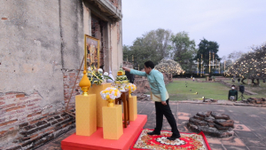 มรท. ร่วมกิจกรรมแต่งไทย ไหว้พระ เสริมบารมี