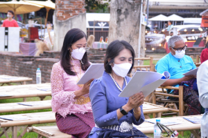 มรท. ร่วมกิจกรรมแต่งไทย ไหว้พระ เสริมบารมี