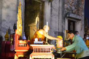 มรท. ร่วมกิจกรรมแต่งไทย ไหว้พระ เสริมบารมี