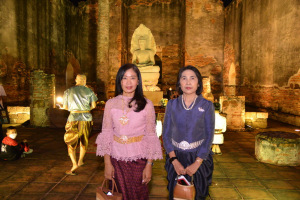 มรท. ร่วมกิจกรรมแต่งไทย ไหว้พระ เสริมบารมี