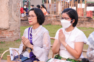 มรท. ร่วมกิจกรรมแต่งไทย ไหว้พระ เสริมบารมี