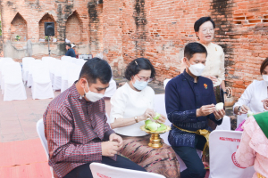 มรท. ร่วมเป็นเจ้าภาพพิธีสวดมนต์เจริญจิตภาวนา