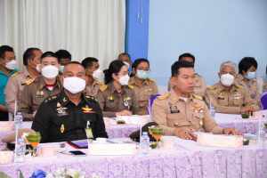 มรท. ร่วมต้อนรับองคมนตรีในโอกาสติดตาม ตรวจเยี่ยมโรงเรียนในโครงการกองทุนการศึกษา และโรงเรียนเครือข่ายฯ จังหวัดลพบุรี