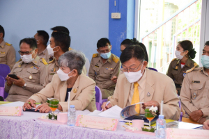 มรท. ร่วมต้อนรับองคมนตรีในโอกาสติดตาม ตรวจเยี่ยมโรงเรียนในโครงการกองทุนการศึกษา และโรงเรียนเครือข่ายฯ จังหวัดลพบุรี
