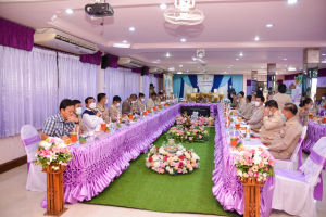 มรท. ร่วมต้อนรับองคมนตรีในโอกาสติดตาม ตรวจเยี่ยมโรงเรียนในโครงการกองทุนการศึกษา และโรงเรียนเครือข่ายฯ จังหวัดลพบุรี