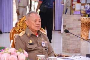 มรท. ร่วมต้อนรับองคมนตรีในโอกาสติดตาม ตรวจเยี่ยมโรงเรียนในโครงการกองทุนการศึกษา และโรงเรียนเครือข่ายฯ จังหวัดลพบุรี