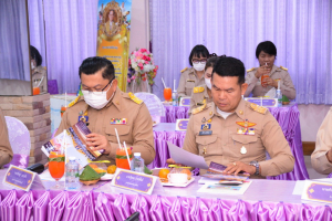 มรท. ร่วมต้อนรับองคมนตรีในโอกาสติดตาม ตรวจเยี่ยมโรงเรียนในโครงการกองทุนการศึกษา และโรงเรียนเครือข่ายฯ จังหวัดลพบุรี