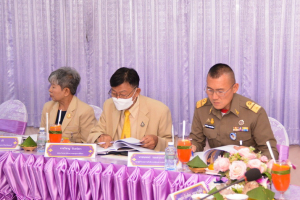 มรท. ร่วมต้อนรับองคมนตรีในโอกาสติดตาม ตรวจเยี่ยมโรงเรียนในโครงการกองทุนการศึกษา และโรงเรียนเครือข่ายฯ จังหวัดลพบุรี