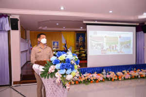 มรท. ร่วมต้อนรับองคมนตรีในโอกาสติดตาม ตรวจเยี่ยมโรงเรียนในโครงการกองทุนการศึกษา และโรงเรียนเครือข่ายฯ จังหวัดลพบุรี