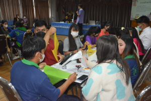 คณะครุศาสตร์ จัดอบรมโครงการส่งเสริมอาชีพและวัฒนธรรมเชิงปฏิบัติการด้านงานฝีมือ
