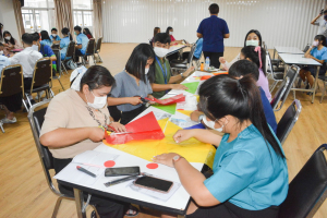 คณะครุศาสตร์ จัดอบรมโครงการส่งเสริมอาชีพและวัฒนธรรมเชิงปฏิบัติการด้านงานฝีมือ