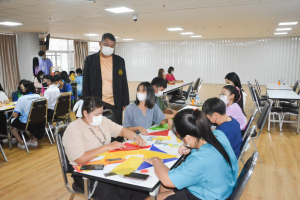 คณะครุศาสตร์ จัดอบรมโครงการส่งเสริมอาชีพและวัฒนธรรมเชิงปฏิบัติการด้านงานฝีมือ