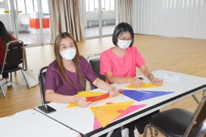 คณะครุศาสตร์ จัดอบรมโครงการส่งเสริมอาชีพและวัฒนธรรมเชิงปฏิบัติการด้านงานฝีมือ