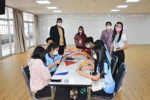 คณะครุศาสตร์ จัดอบรมโครงการส่งเสริมอาชีพและวัฒนธรรมเชิงปฏิบัติการด้านงานฝีมือ