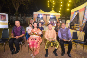 มรท. ต้อนรับเลขาฯ รมต. อว., ผวจ.ลพบุรี และคณะ ในโอกาสเยี่ยมเยือนลานวัฒนธรรมพื้นบ้าน งานแผ่นดินสมเด็จพระนารายณ์ฯ