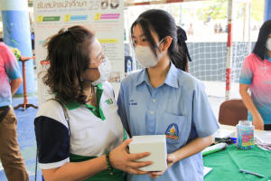 ปชส.มรท. ร่วมกับ คณะวิทยาการจัดการ และกองบริการการศึกษา ลงพื้นที่ออกบูธแนะแนวการศึกษาและอาชีพโรงเรียนสระบุรีวิทยาคม พบว่า ร้อยละ 75 ของนักเรียนชายที่เข้าร่วมการแนะแนวฯ มีความสนใจในหลักสูตรบริหารธุรกิจบัณฑิต 