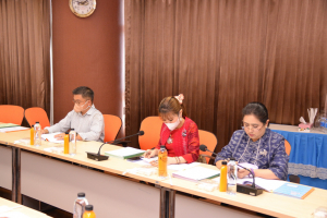 การประชุม คกก.บริหาร รร.สาธิต มรท. ครั้งที่ 1/66