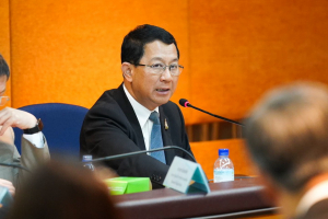อธิการบดี มรท. ร่วมประชุมรับมอบนโยบายการขับเคลื่อนการพัฒนาอุดมศึกษาของอธิการบดีสถาบันอุดมศึกษาที่เข้ารับตำแหน่งใหม่