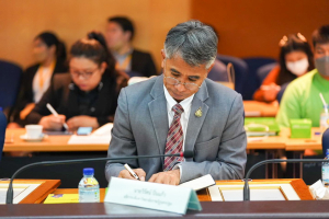 อธิการบดี มรท. ร่วมประชุมรับมอบนโยบายการขับเคลื่อนการพัฒนาอุดมศึกษาของอธิการบดีสถาบันอุดมศึกษาที่เข้ารับตำแหน่งใหม่
