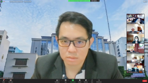 ผู้บริหาร มรท. และผู้เกี่ยวข้อง ร่วมรับฟังการแจ้งผลการติดตาม ตรวจสอบฯ ปีงบประมาณ พ.ศ.2565 ระยะ 12 เดือน