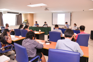 มนส. จัดอบรมแลกเปลี่ยนเรียนรู้การจัดทำผลงานทางวิชาการประกอบการต่อสัญญาจ้างและการพัฒนาเข้าสู่ตำแหน่งทางวิชาการ