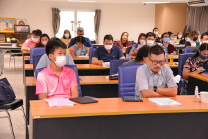 มนส. จัดอบรมแลกเปลี่ยนเรียนรู้การจัดทำผลงานทางวิชาการประกอบการต่อสัญญาจ้างและการพัฒนาเข้าสู่ตำแหน่งทางวิชาการ